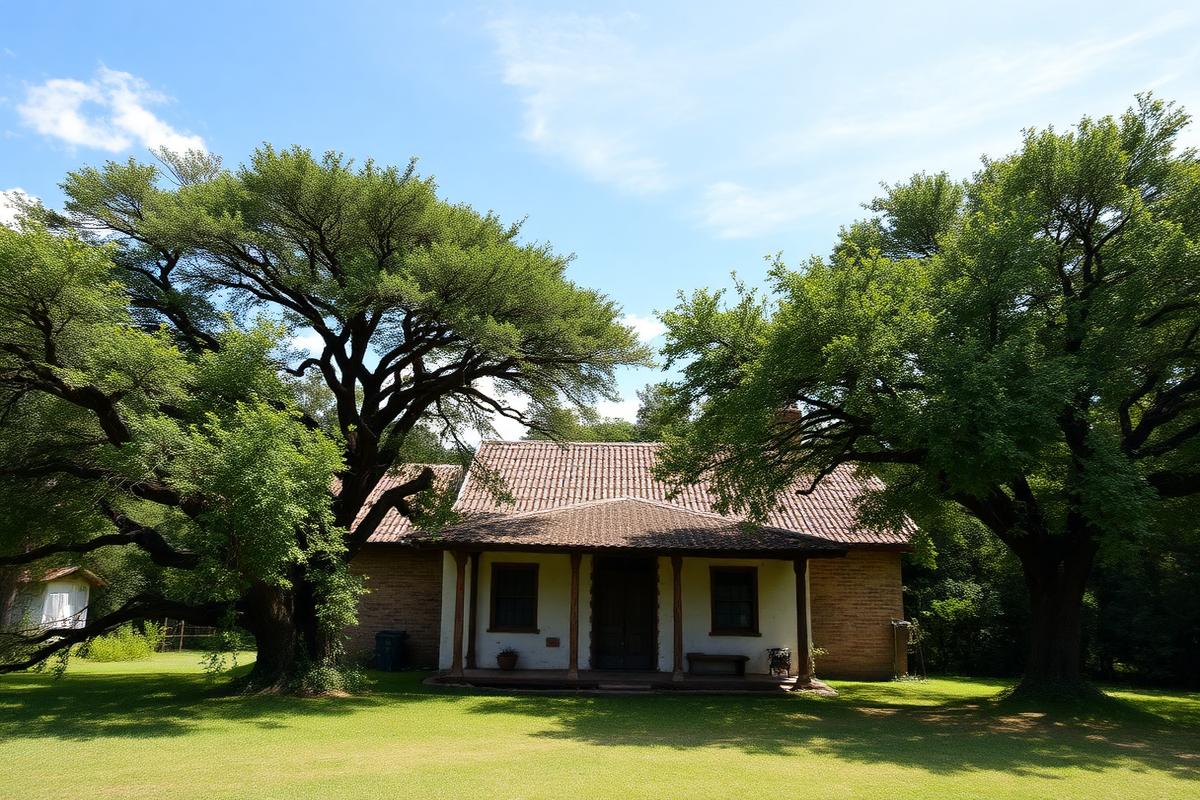 Capela antiga de vilarejo rural em Joaquim Egídio/Morungaba